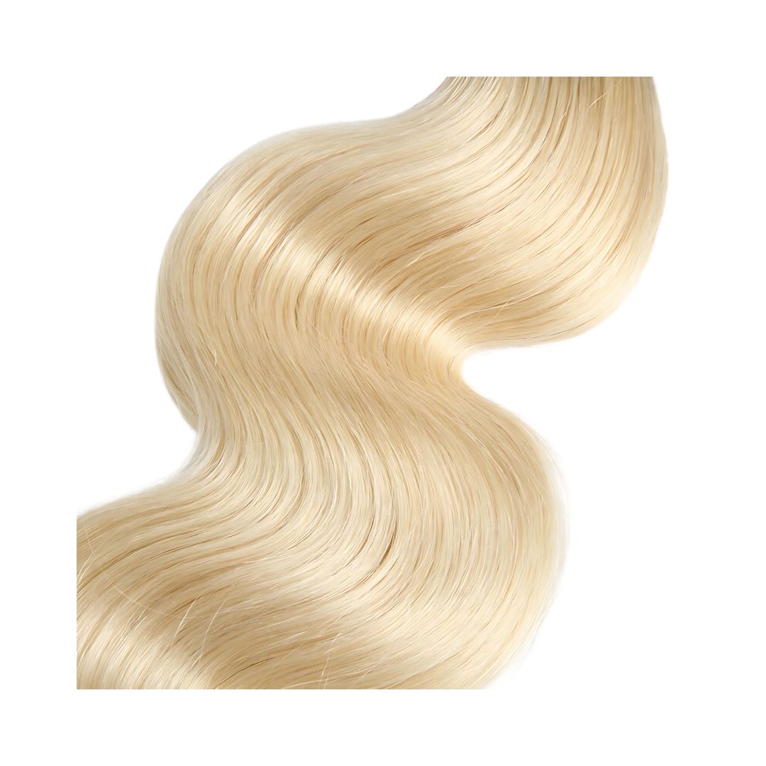 Blonde Body Wave Hair Bundled Wefts