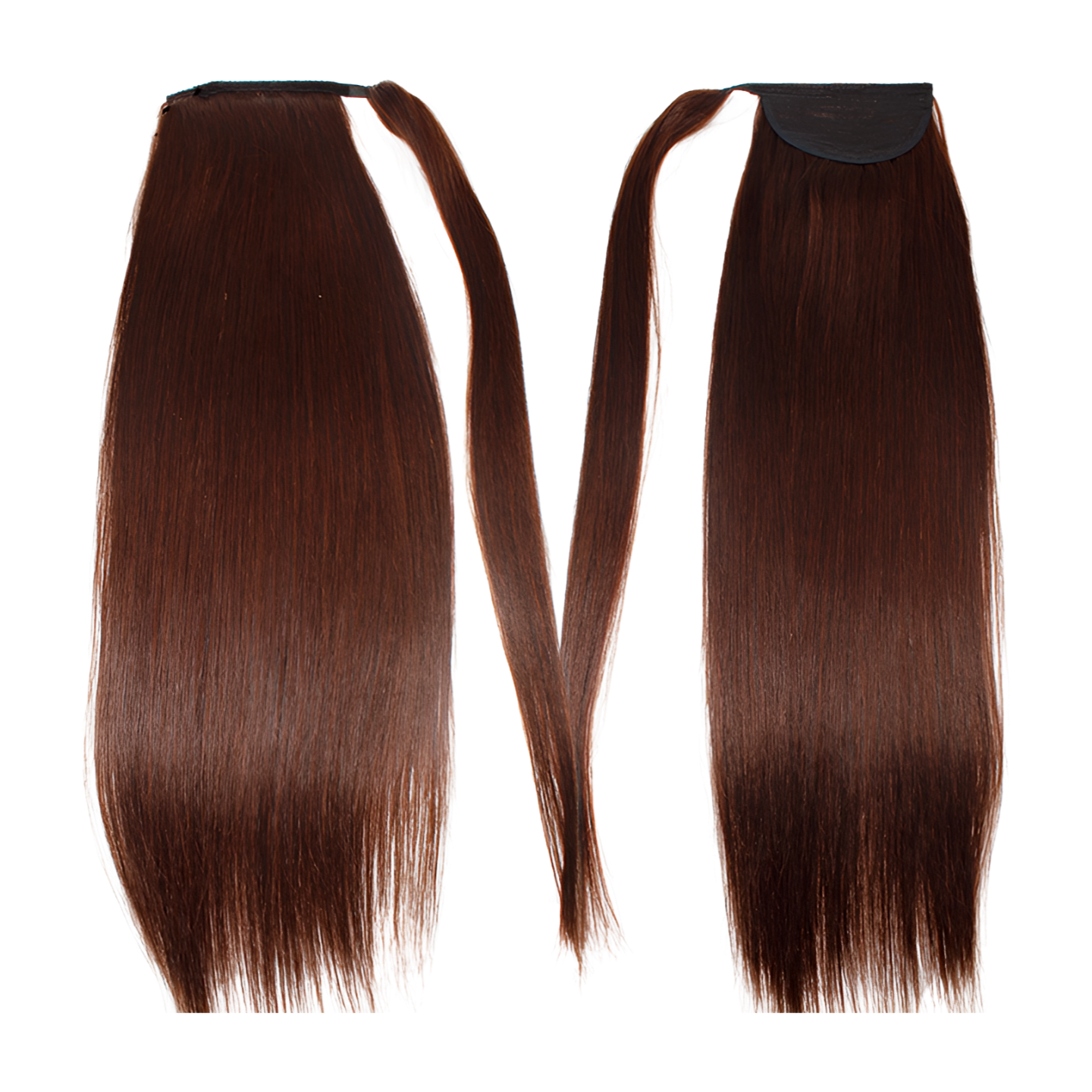 Chocolate Brown Wrap Around Ponytail