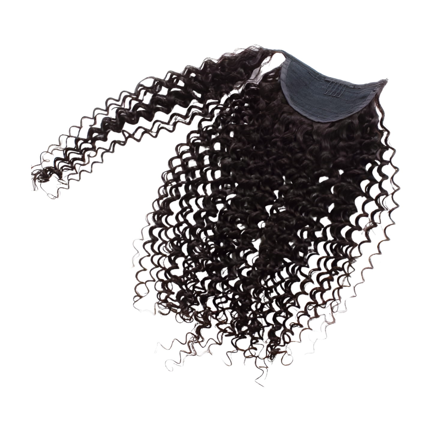 Kinky Curly Wrap Around Ponytail