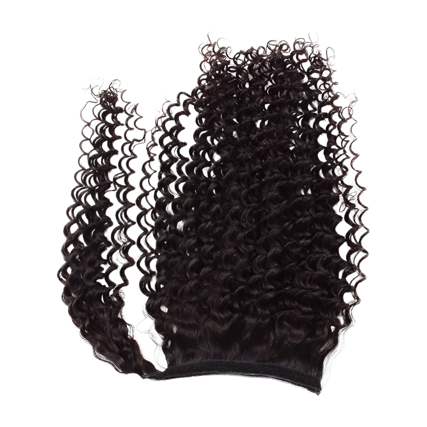 Kinky Curly Wrap Around Ponytail