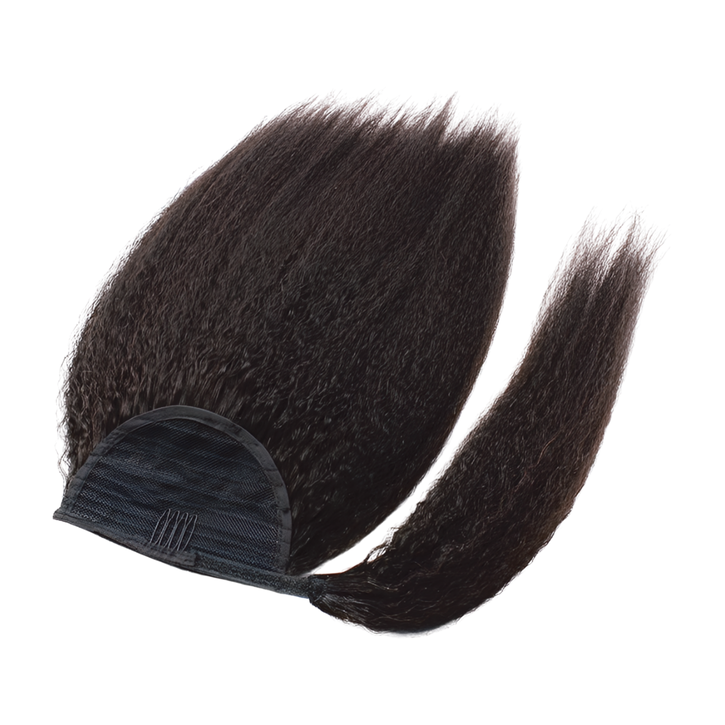 Kinky Straight Wrap Around Ponytail