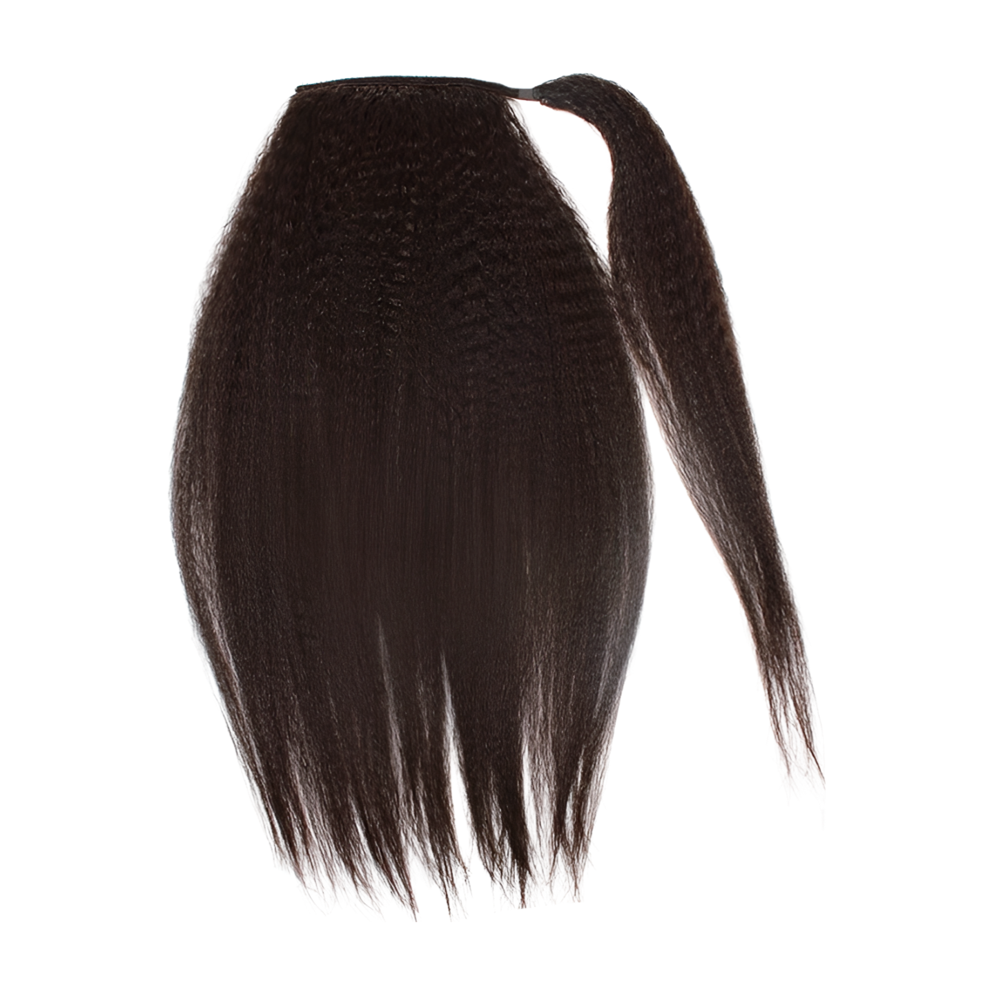 Kinky Straight Wrap Around Ponytail