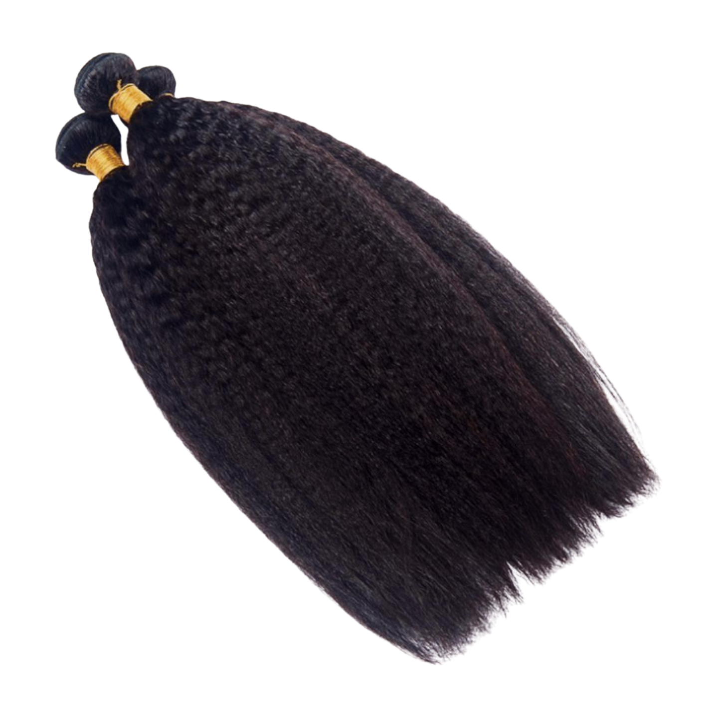 Afro Kinky Straight Hair Bundled Wefts