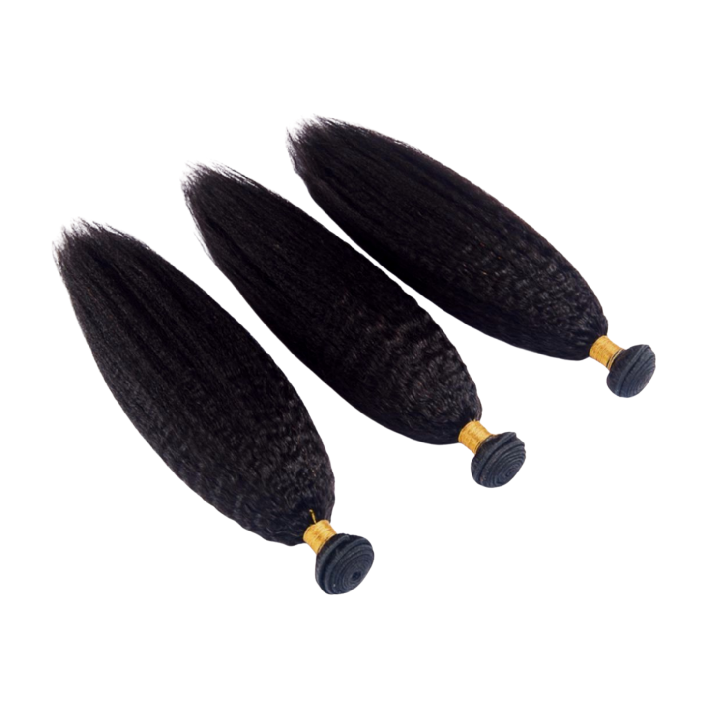 Afro Kinky Straight Hair Bundled Wefts