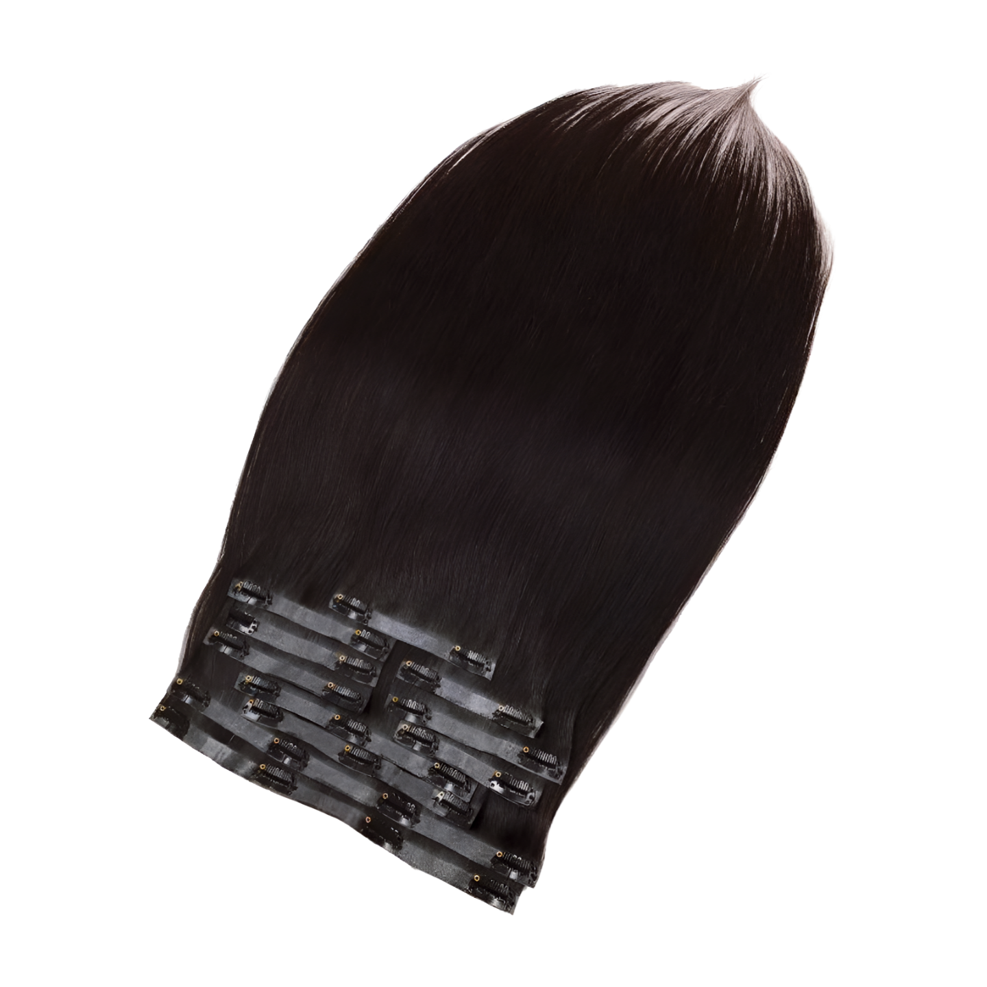 Silky Straight Seamless Clip In Hair Extensions