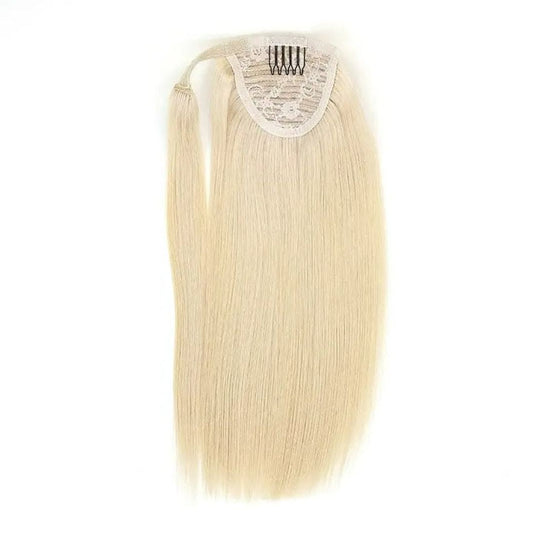 Blonde Wrap Around Ponytail