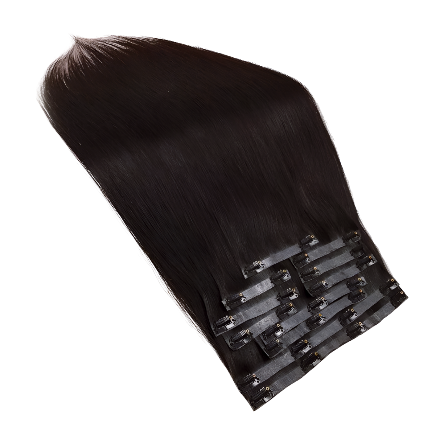 Silky Straight Seamless Clip In Hair Extensions