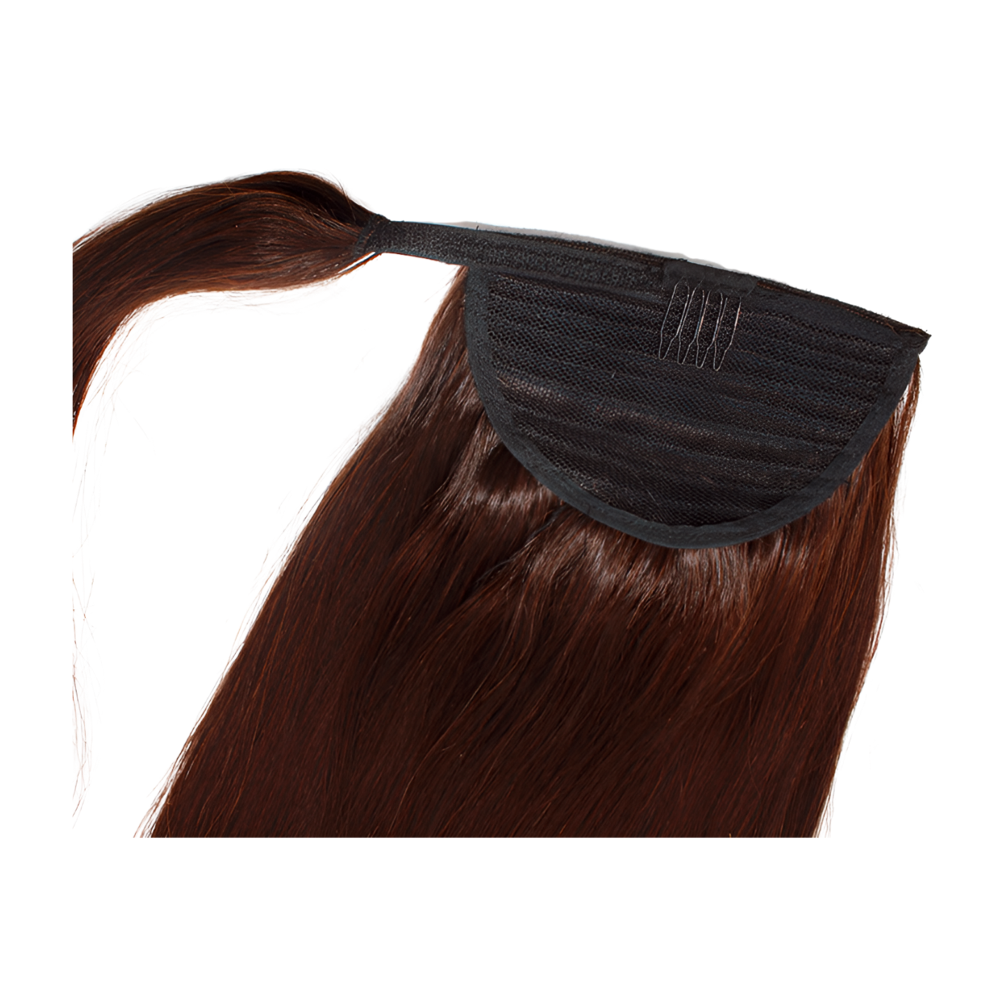Chocolate Brown Wrap Around Ponytail