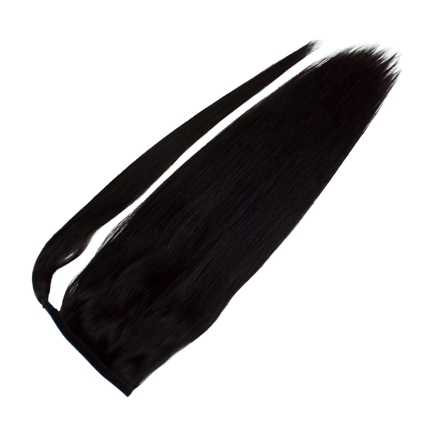 Jet Black Wrap Around Ponytail