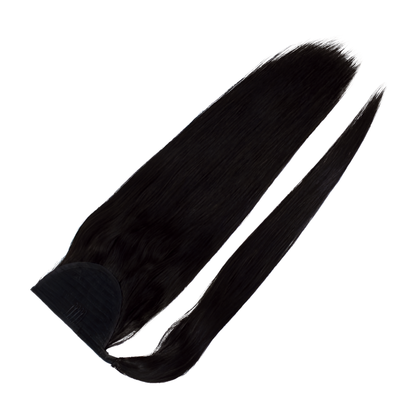 Jet Black Wrap Around Ponytail