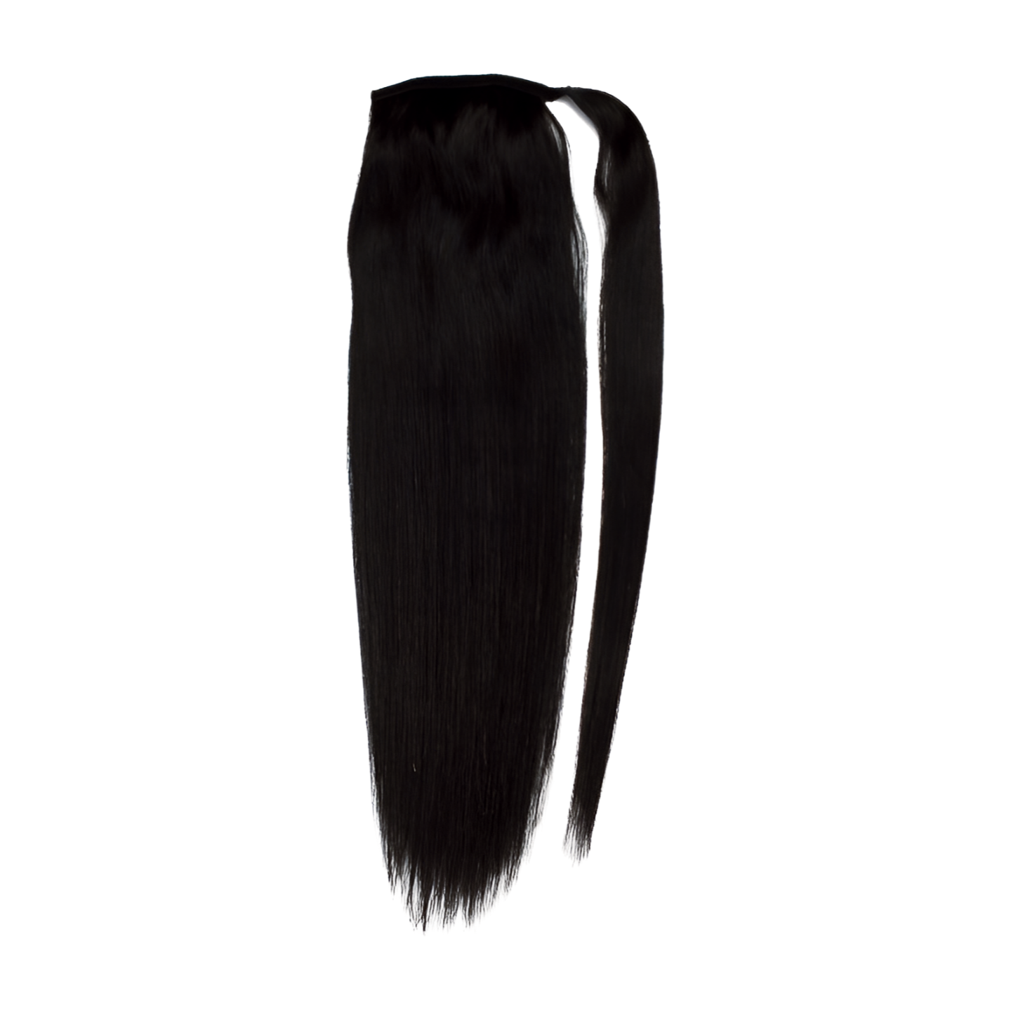 Jet Black Wrap Around Ponytail