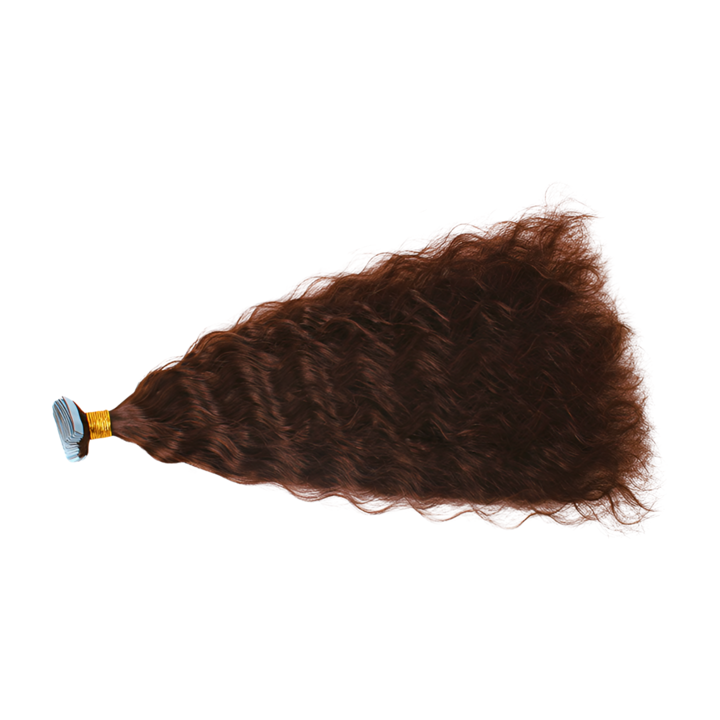 Natural Brown Wavy Tape Ins