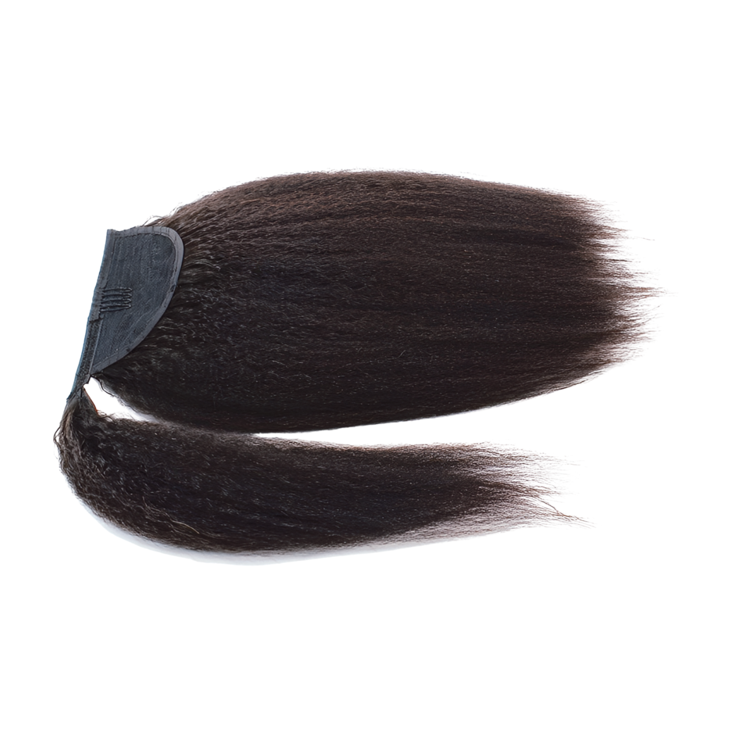Kinky Straight Wrap Around Ponytail