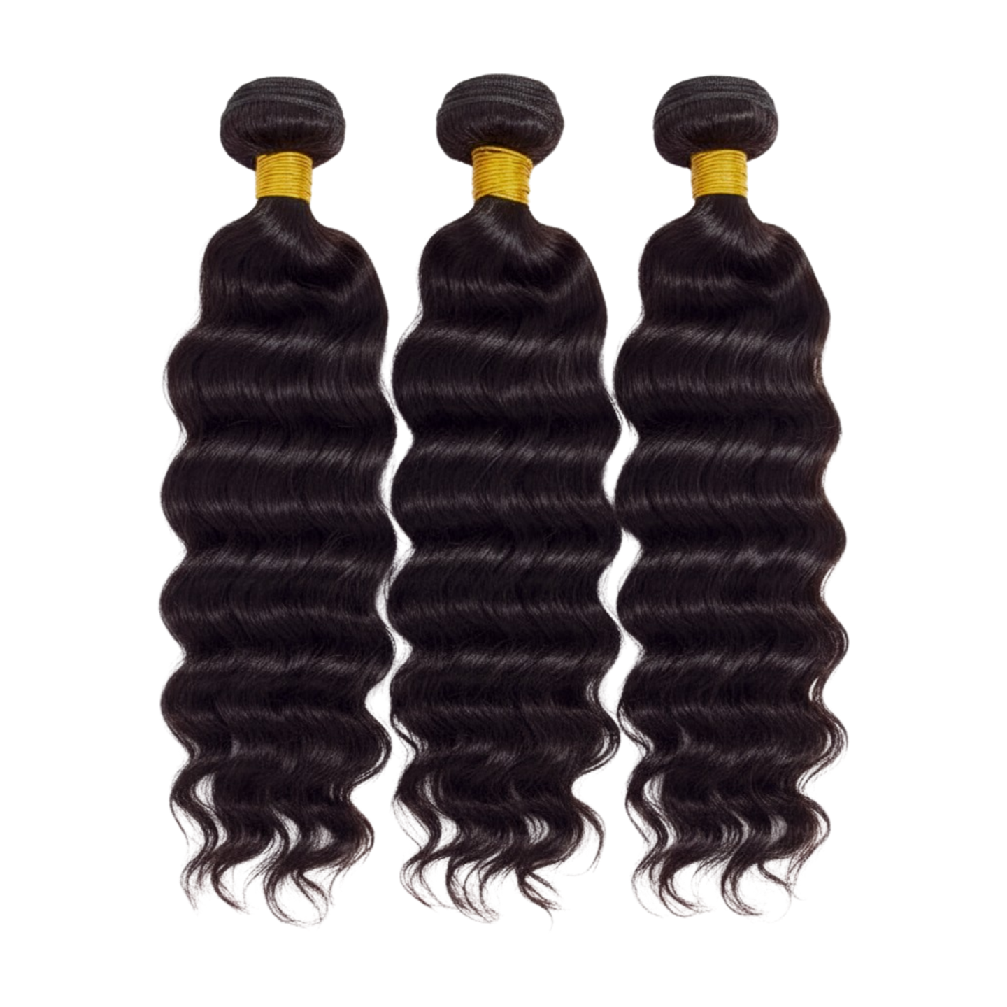 Burmese Loose Wavy Hair Bundled Wefts