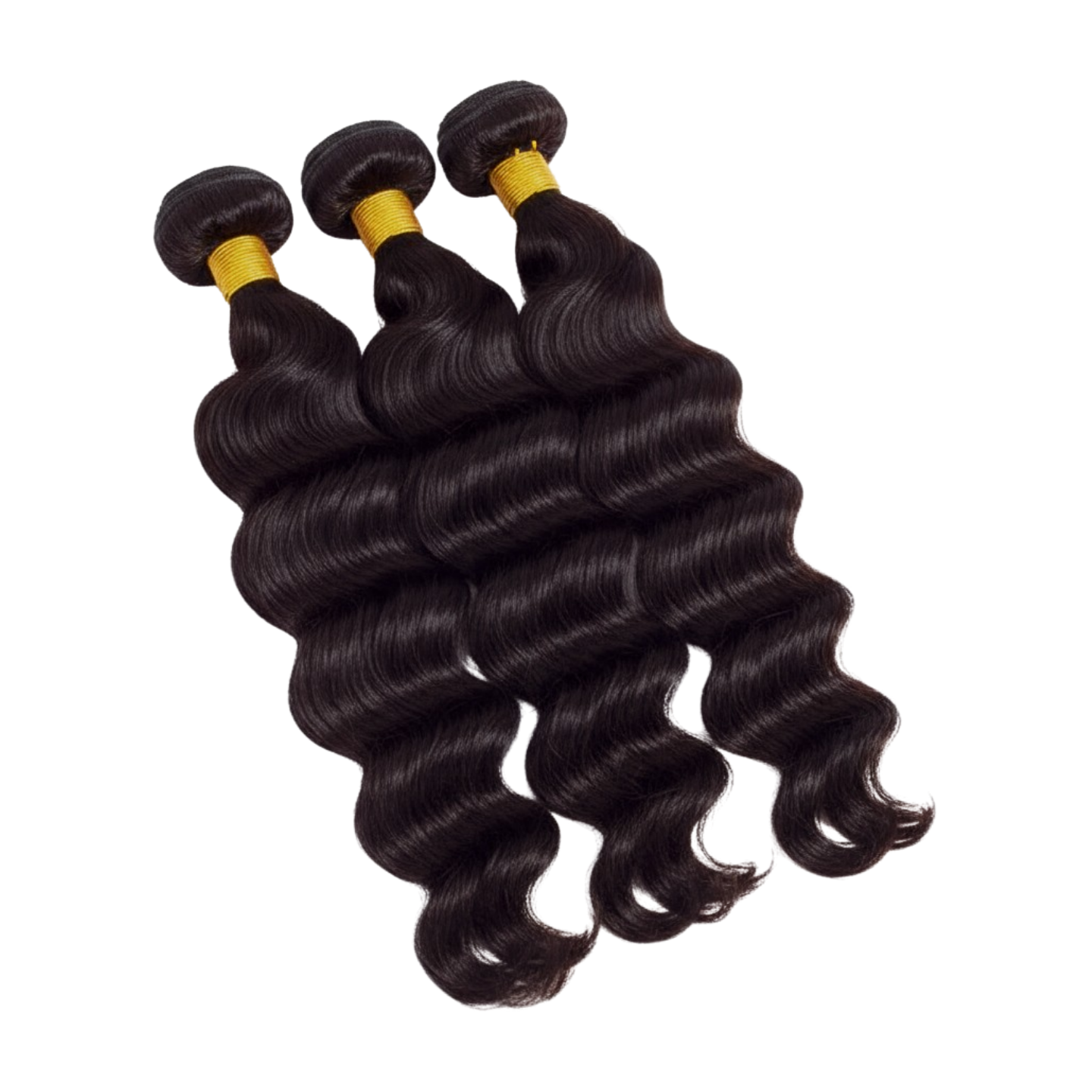 Burmese Loose Wavy Hair Bundled Wefts